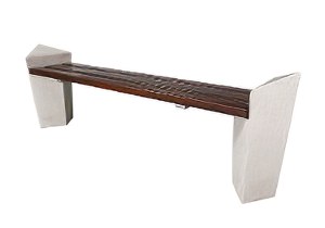 Stone kültéri pad 3 személyes támla nélkül - Stone kültéri pad 3 személyes támla nélkül